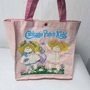 Vintage Cabbage Patch kids pink tote